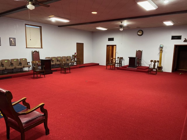 Main lodge room